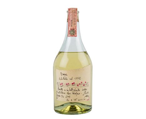 ROMANO LEVI 1 Flasche Grappa DESTILLERIE LEVI SERAFINO 1992 destilliert 1972, Region: Neive, Piemont, Italien, 54% Vol., 750 