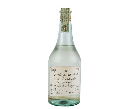 ROMANO LEVI 1 Flasche Grappa DESTILLERIE LEVI SERAFINO "di Fatiga dell'uomo", 1994 Kat. 2, Region: Neive, Piemont, Italien, 5