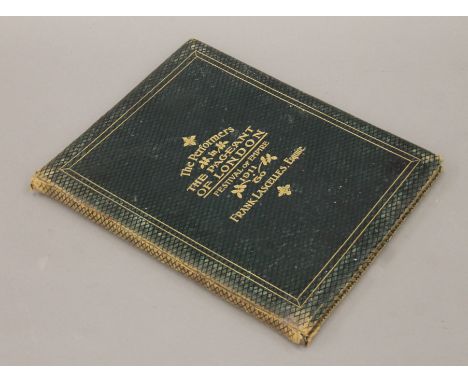 Festival of Empire Pageant, London 1911, a presentation manuscript book to Frank Lascelles from the performers, watercolour t