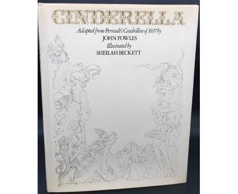 "Cinderella" Book by celebrated English novelist, John Fowles. Signed first edition picture book.
