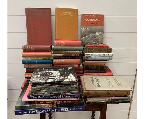 Selection of Travel writing and picture books to include, The Light of Other Days, The Rediscovery of Greece, Concise Atlas o