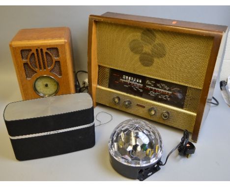 A BOWERS AND WILKINS A5 WIRELESS SPEAKER, a Casio RT-2200 Retro style radio, a Murphy vintage valve radio and a Maplin Disco 