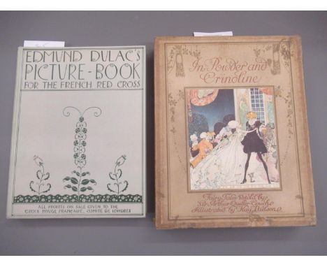 One volume, ' In Powder and Crinoline ' fairytales re-told by Sir Arthur Quiller Couch, illustrated by K. Nielsen, published 