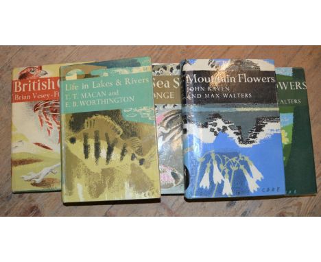 Two bags containing a quantity of Natural History books by various authors, some with dust jackets and including some First E