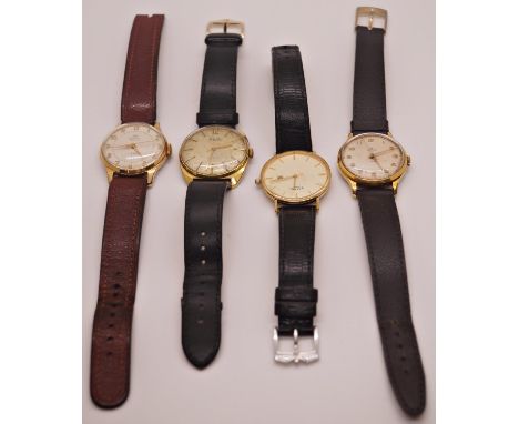Four vintage gent's watches; Avia, Rotary, and two Smith's (4) 