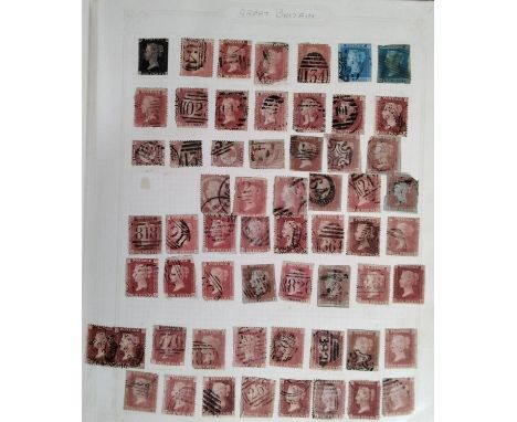 The Simplex stamp album containing a GB, Commonwealth and world mint and used stamps collection from QV to middle period 