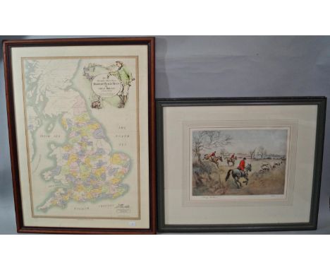 Henry Wilkinson (British 1921-2011) - Two signed limited edition etchings of hunting scenes, both signed editions /200, 27 x 