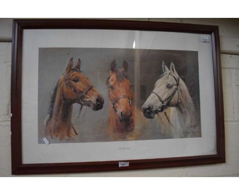 Coloured print, We Three Kings