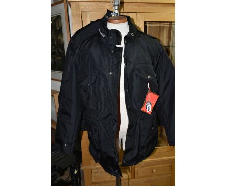 TWO MOTOMOD WATERPROOF NYLON JACKETS, labels F2 and O, approximate size men's S, ladies 12, both appear unused (2) (Condition