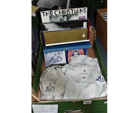 ONE BOX OF POP / ROCK MUSIC Ephemera comprising ten Tour Programmes, Queen + Paul Rogers the cosmos rocks tour 2008, Elton Jo