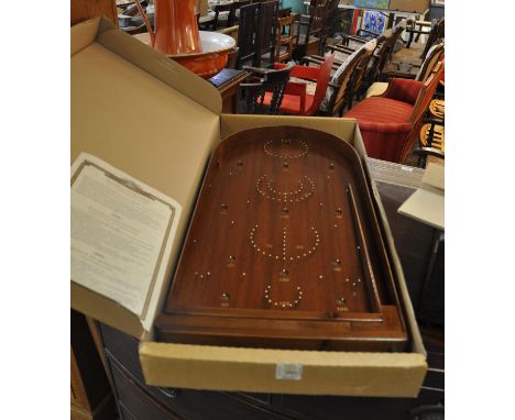 Modern House of Marbles Bagatelle board in original box. (B.P. 21% + VAT)&nbsp;&nbsp;Length is 73cm (approx)