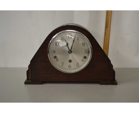Early 20th Century dome topped mantel clock