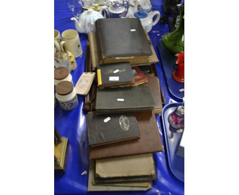 Large quantity of various vintage photograph albums