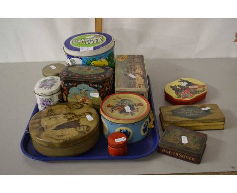 Mixed Lot: Vintage tins