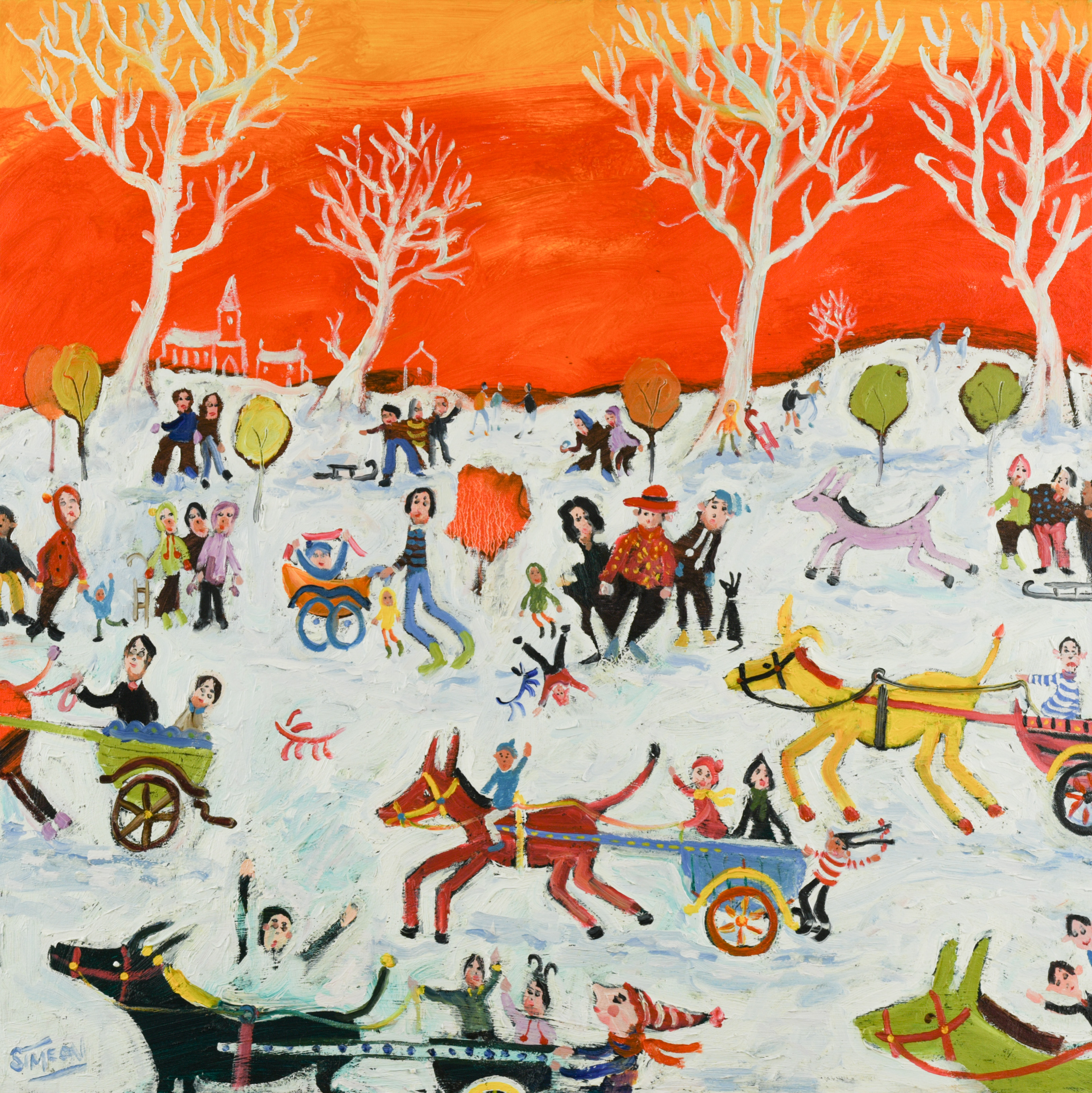 § Simeon Stafford (British 1956) in Cheffins Fine Art