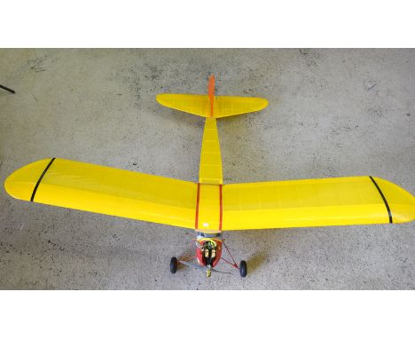 Radio Controlled model aircraft with 4 stroke engine. 160cm wingspan