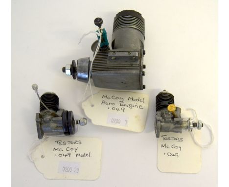 Testers McCoy  0.49 model aero engine, McCoy 35 model aero engine, Testers McCoy 0.49 model aero engine 
