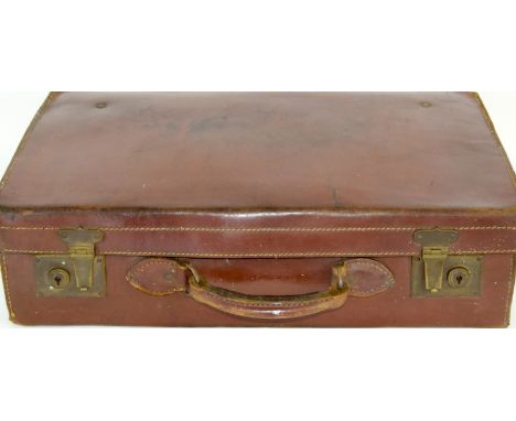 Vintage Leather Suitcase