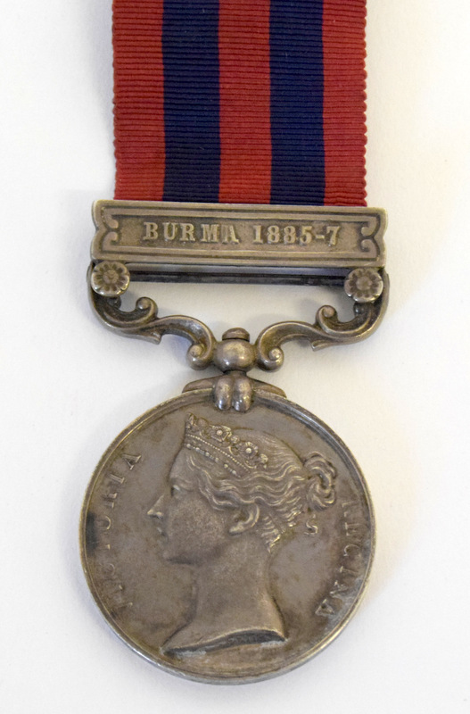 An India General Service Medal With Burma 1885-87 Clasp Named To 701 