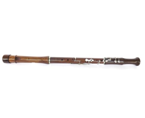 Klingson bass recorder, case