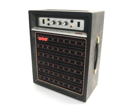 WEM Clubman guitar amplifier, ser. no. CW58463, appears to be in working order