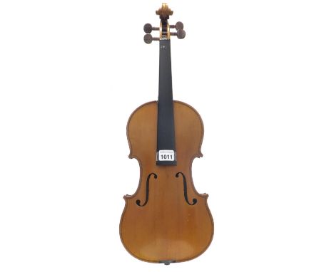 Good French Stradivarius copy violin, 14 1/82, 35.90cm