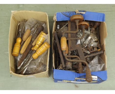 Quantity of violin making tools, including numerous clamps and files etc