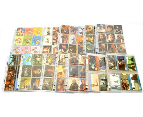 Quantity of TV &amp; Film related trading cards, to include Topps Star Wars Episode 1 series 1 &amp; 2 complete base sets, Th