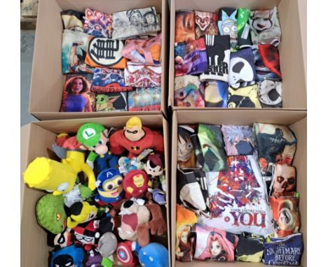 TV &amp; Film related Plush &amp; Cushion Covers, including: The Simpsons, The Incredibles, Stranger Things, Star Wars, plus 