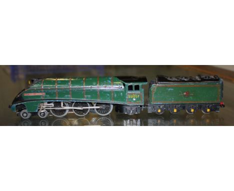 A Wrenn re-painted 'Sir Nigel Gresley' 4-6-2 BR Green A4 class No. 60007, Engine only.
