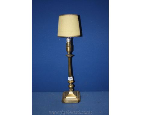 A Brass Table Lamp