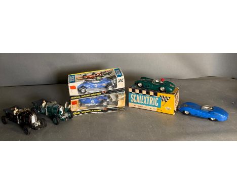 A selection of Scalextric cars AF