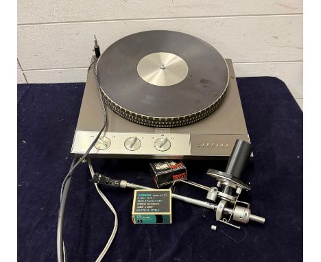 A Garrard 401 turntable with arm AF
