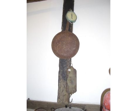 2 scales and frying pans