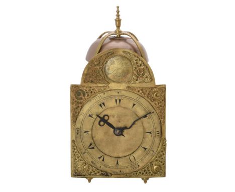 A GEORGE III BRASS LANTERN CLOCK MADE FOR THE MIDDLE-EASTERN MARKETJonathan Parks, London, circa 1775The countwheel striking 