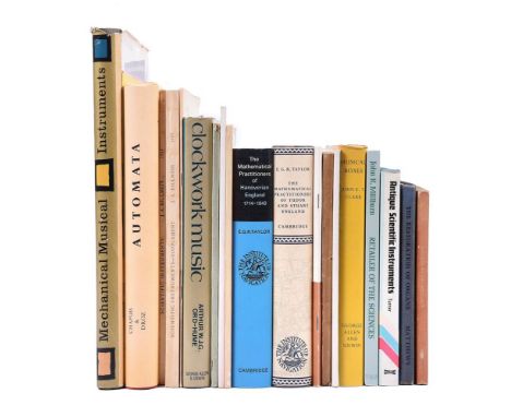 MECHANICAL MUSIC, SCIENTIFIC INSTRUMENTS AND BAROMETERSTwelve publications:Clark, John E.T. MUSICAL BOXES, A History and an A