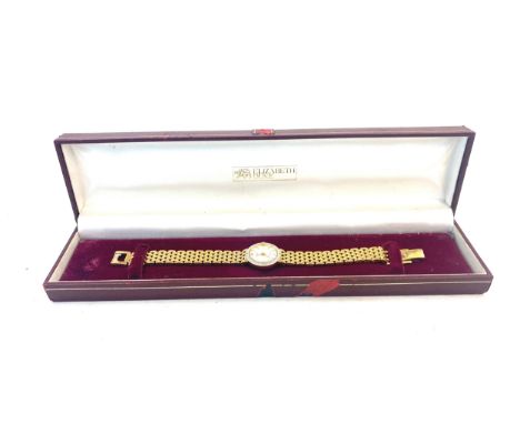 Ladies Rotary gold plated wristwatch, in working order 