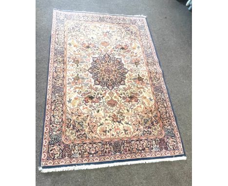 Vintage Persian rug, approximate measurements: 65 inches x 45 inches 