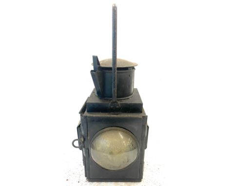Vintage British Rail / Railways Bulleyes Tail Lamp Lantern with burner 