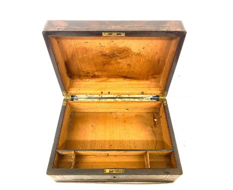 Vintage Mahogany writing box 