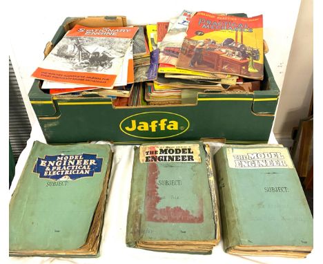 Large selection of The model of engineering, stationary engine train magazines 