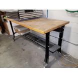 Maple Top Workbench, 30" X 72"