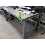 Uline Steel Workbench, 36" X 60"
