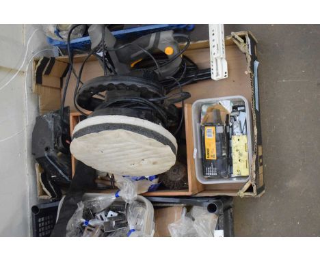 ONE BOX POWER TOOLS, GARAGE CLEARANCE ITEMS ETC