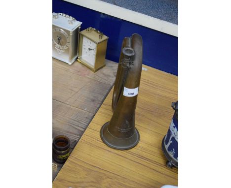 GEORGE POTTER &amp; CO, ALDERSHOT, COPPER BUGLE