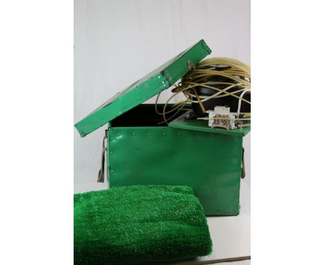 Large Indesit motor for steam engines, in green trunk 