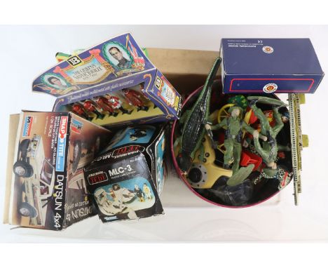 Collection of toys to include original boxed Star Wars Return of the Jedi MLC3, boxed Britains 7225 The Queens Silver Jubilee