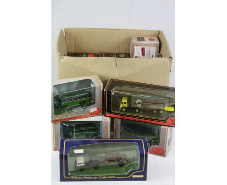 11 boxed 1:76 EFE Exclusive First Edition diecast models to include Gilbow Railway Collection British Railways, AEC RF Class 