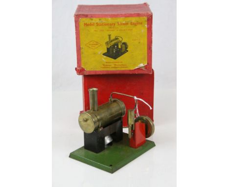 Boxed Latimer Productions Model Stationary Steam Engine, Plane Model