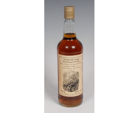 Glenfarclas, 18 year old Single Malt Scotch Whisky, bottled for the Morgan Sports Car Club in celebration of their June 1989 